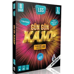 Strateji 2021 8. Sınıf LGS 1. Dönem Gün Gün Kamp Tekrar Kitabı