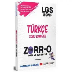 ZORR-O 8.Sınıf LGS Türkçe Soru Bankası - Hocalara Geldik