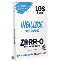 ZORR-O 8.Sınıf LGS İngilizce Soru Bankası - Hocalara Geldik
