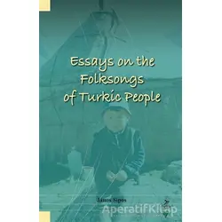 Essays On The Folksongs Of Turkic People - Janos Sipos - Grafiker Yayınları