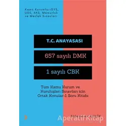 Tüm Kamu Kurum ve Kuruluşları Sınavları İçin Ortak Konular 1 Soru Kitabı