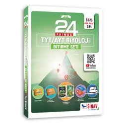 Sınav YKS TYT AYT Biyoloji 24 Adımda Bitirme Seti