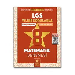 Yıldız Sorular 8. Sınıf LGS Matematik 8 Deneme Video Çözümlü