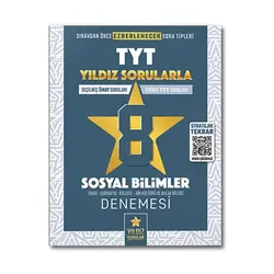 Yıldız Sorular YKS TYT Sosyal Bilimler 8 Deneme Video Çözümlü
