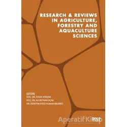 Research and Reviews in Agriculture, Forestry and Aquaculture Sciences
