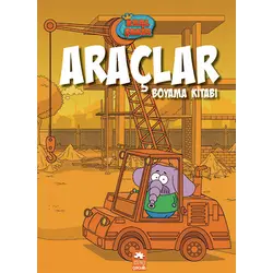 Kral Şakir Araçlar Boyama Kitabı - Kolektif - Eksik Parça Yayınları