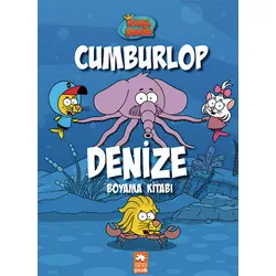Kral Şakir Cumburlop Denize Boyama Kitabı - Kolektif - Eksik Parça Yayınları