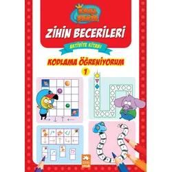 Kral Şakir Zihin Becerileri Aktivite Kitabı - Kodlama Öğreniyorum 1