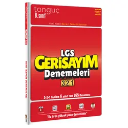 Tonguç Akademi 2021 LGS Geri Sayım Denemeleri 321