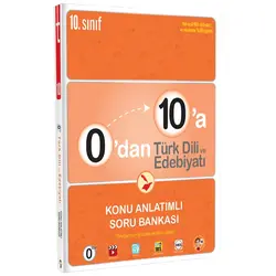 0’dan 10’a Türk Dili ve Edebiyatı Konu Anlatımlı Soru Bankası Tonguç Akademi