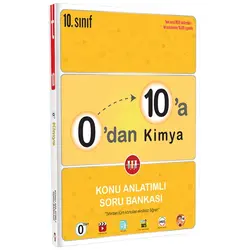Tonguç Akademi 0’dan 10’a Kimya Konu Anlatımlı Soru Bankası