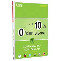 Tonguç Akademi 0’dan 10’a Biyoloji Konu Anlatımlı Soru Bankası