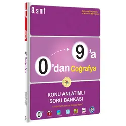 0’dan 9’a Coğrafya Konu Anlatımlı Soru Bankası Tonguç Akademi