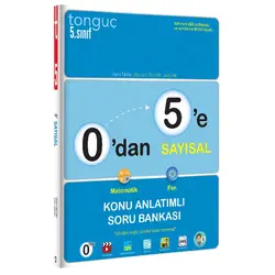 0´dan 5´e Sayısal Konu Anlatımlı Soru Bankası Tonguç Akademi