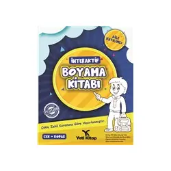İnteraktif Boyama Kitabı 1 - Feyyaz Ulaş - Yeti Kitap