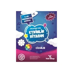 Kolaydan Zora Etkinlik Kitabım - Çizgiler - Feyyaz Ulaş - Yeti Kitap