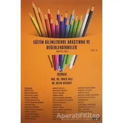 Eğitim Bilimlerinde Araştırma ve Değerlendirmeler Cilt 2 - Nadire Gülçin Yıldız - Gece Kitaplığı