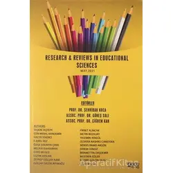 Research and Reviews Educational Sciences - Mustafa Güler - Gece Kitaplığı