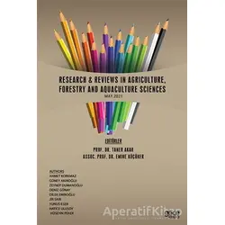 Research Reviews In Agriculture, Forestry and Aquaculture Sciences, May