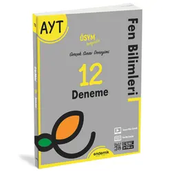 Endemik 2022 AYT Fen Bilimleri 12 Deneme Sınavı