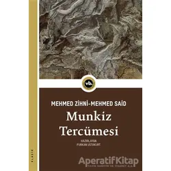 Munkiz Tercümesi - Mehmed Said - Vakıfbank Kültür Yayınları