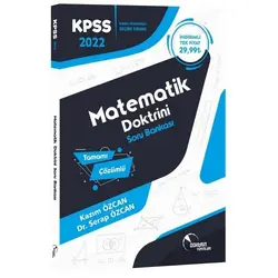 Doktrin 2022 KPSS Matematik Doktrini Tamamı Çözümlü Soru Bankası