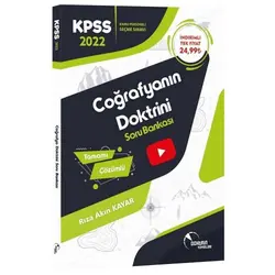 Doktrin 2022 KPSS Coğrafyanın Doktrini Soru Bankası Video Çözümlü