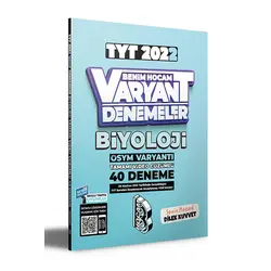 Benim Hocam 2022 TYT Biyoloji Tamamı Video Çözümlü 40 Deneme Sınavı