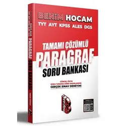 Benim Hocam 2022 Tüm Adaylar İçin Paragraf Tamamı Çözümlü Soru Bankası