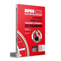 Benim Hocam 2022 Eğitim Bilimleri Öğrenme Psikolojisi Tamamı Çözümlü 33 Deneme