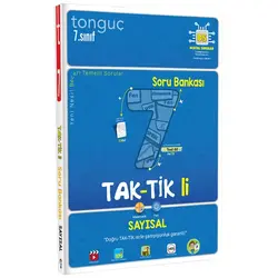 Tonguç Akademi 7. Sınıf Taktikli Sayısal Soru Bankası