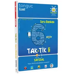 Tonguç Akademi 6. Sınıf Taktikli Sayısal Soru Bankası