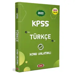 Data 2022 KPSS Türkçe Konu Anlatımlı