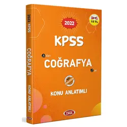 Data 2022 KPSS Coğrafya Konu Anlatımlı