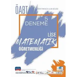 2021 ÖABT Öğretmenlik Alan Bilgisi Lise Matematik Öğretmenliği 5 Deneme