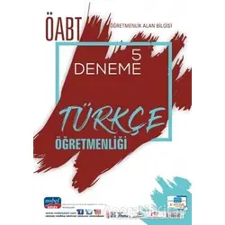 2021 ÖABT Türkçe Öğretmenliği - Öğretmenlik Alan Bilgisi - 5 Deneme