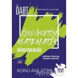 ÖABT İlköğretim Matematik Öğretmenliği - Öğretmenlik Alan Bilgisi - Konu Anlatımı