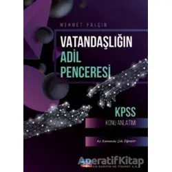 KPSS Vatandaşlığın Adil Penceresi Konu Anlatımı - Mehmet Yalçın - Nobel Sınav Yayınları