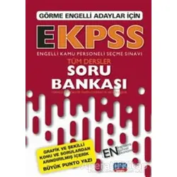 Görme Engelli Adaylar İçin E-KPSS Tüm Dersler Soru Bankası - Kolektif - Nobel Sınav Yayınları