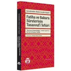 Fatiha ve Bakara Surelerinin Tasavvufi Tefsiri