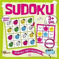 Çocuklar İçin Sudoku Boyama (3+ Yaş) - Kolektif - Dokuz Çocuk