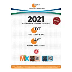 A Yayınları 2021 TYT AYT TıpkıI Basım Deneme Sınavı Paketi