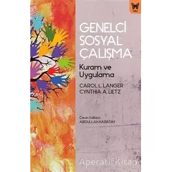 Genelci Sosyal Çalışma - Carol L. Langer - Nika Yayınevi