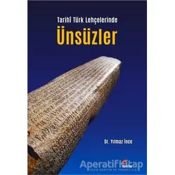 Tarihi Türk Lehçelerinde Ünsüzler - Yılmaz İnce - Kriter Yayınları