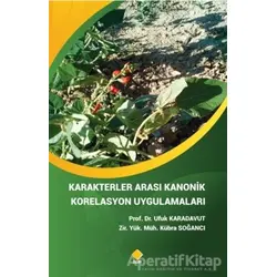 Karakterler Arası Kanonik Korelasyon Uygulamaları - Ufuk Karadavut - Duvar Kitabevi