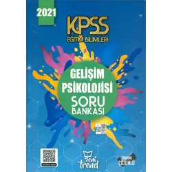 2021 KPSS Gelişim Psikolojisi Soru Bankası Yeni Trend Yayınları