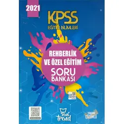 2021 KPSS Rehberlik ve Özel Eğitim Soru Bankası Yeni Trend Yayınları