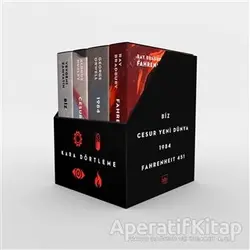 Kara Dörtleme Kutu Set (4 Kitap Takım) - Kolektif - İthaki Yayınları