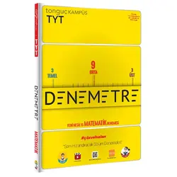 Tonguç Kampüs TYT Denemetre Yeni Nesil 15 Matematik Denemesi
