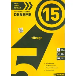 5.Sınıf Türkçe 15 Deneme Hız Yayınları